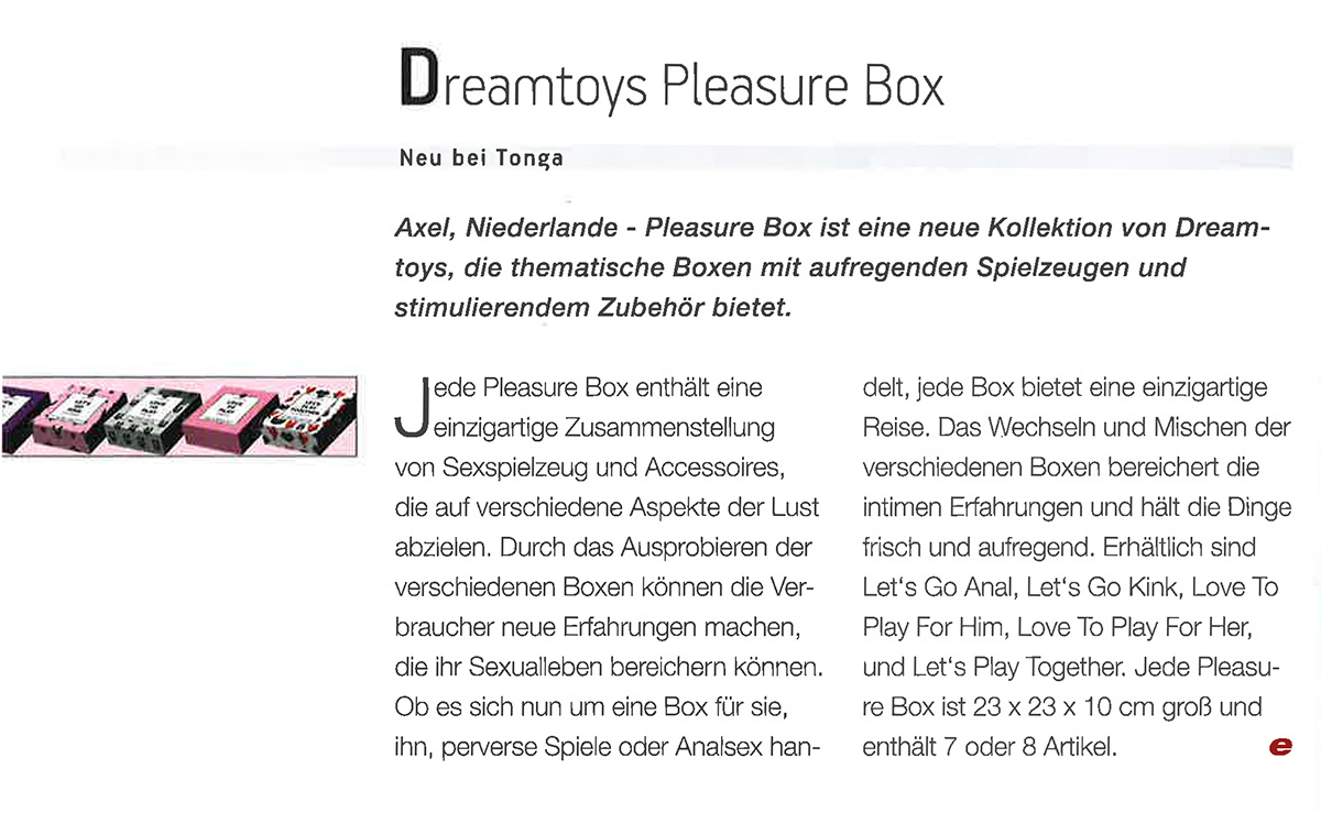 2024-09 eLine - Dreamtoys Pleasure Box